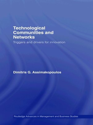 cover image of Technological Communities and Networks